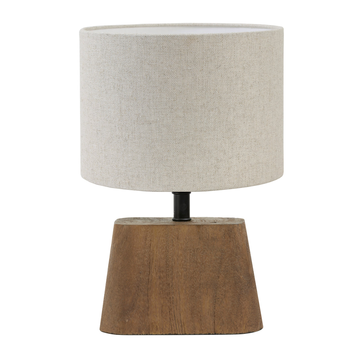 Light & Living tafellamp Kardan/Livigno - hout, naturel - 20x20x29cm