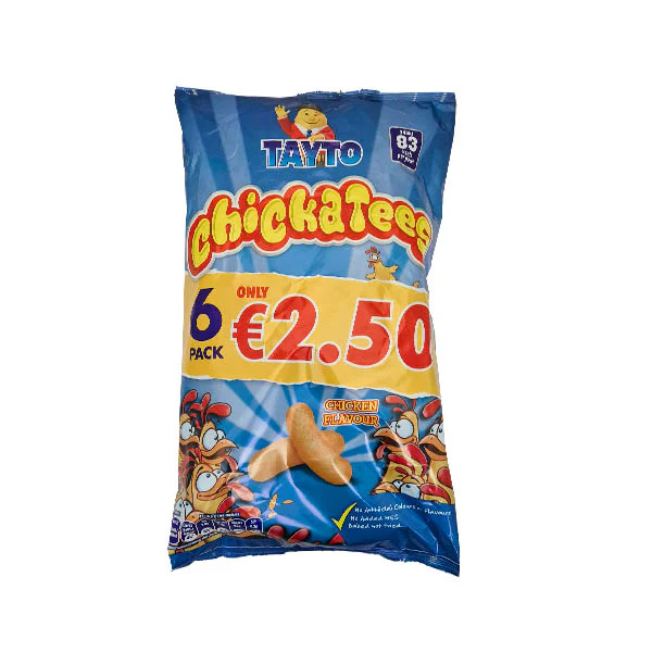 Tayto Chickatees 6PK