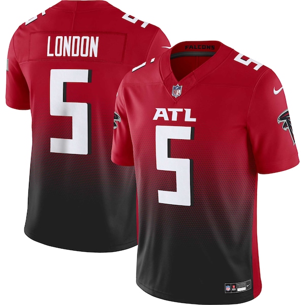 Drake London Atlanta Falcons Nike Vapor F.U.S.E. Limited Jersey - Red/Black