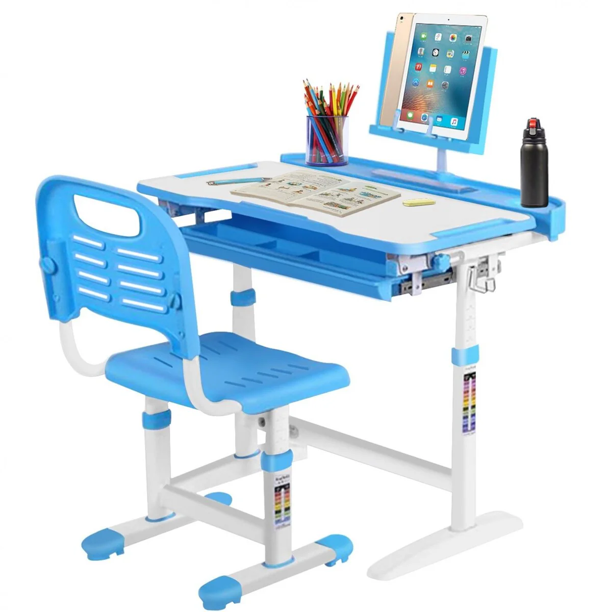 Children Study Desk Homework Desk And Chair Set