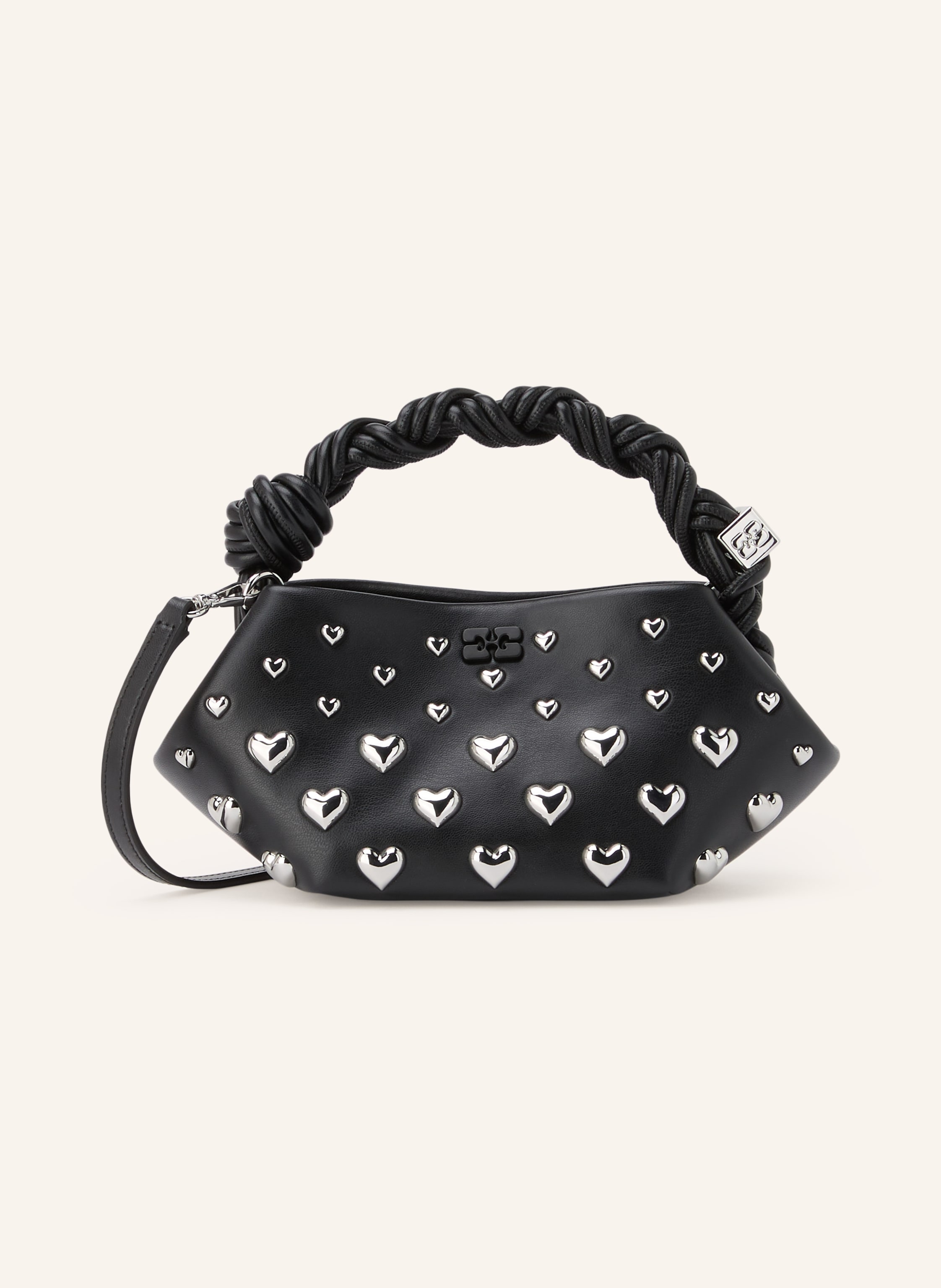 GANNI Handtasche BOU MINI mit Nieten