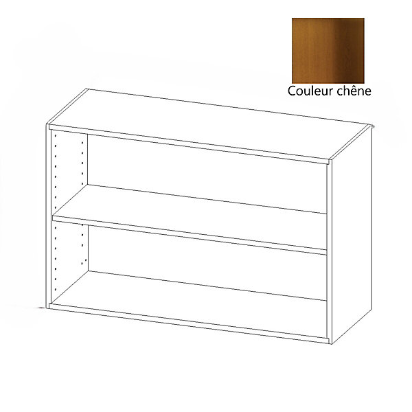Caisson Cuisine Haut Chene H 700 X L 600 X P 330 Gd Menuiseries