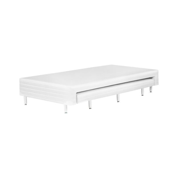BASE PARA CAMA BOX SOLTEIRO 98 CM X 1,98 M COM CAMA INFERIOR MAX