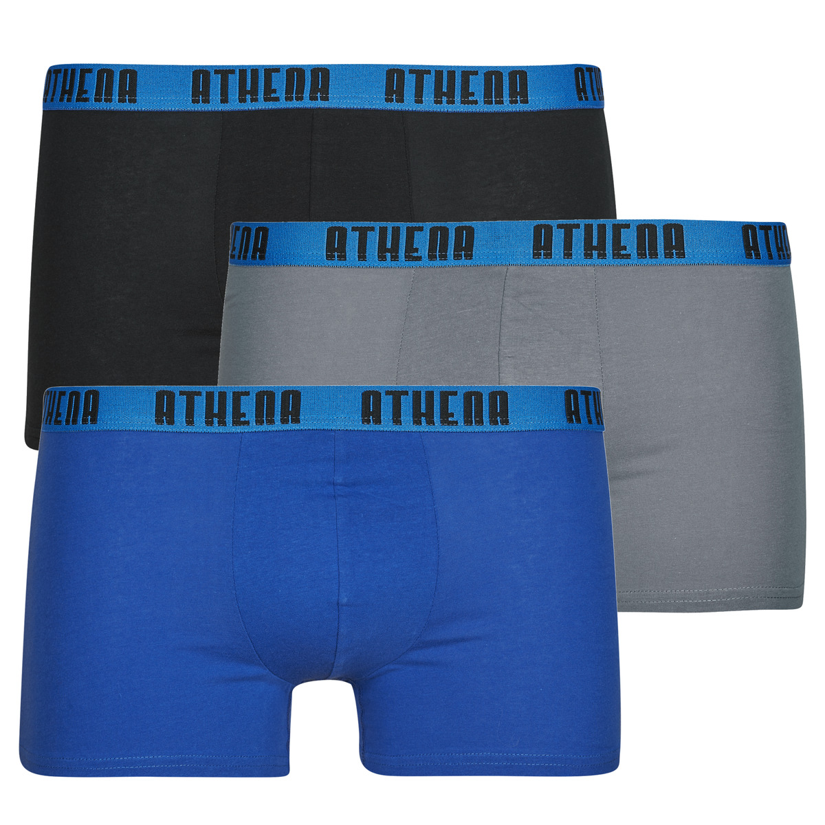 Athena - BASIC COLOR Pack de 3 - Black / Blue / Grey