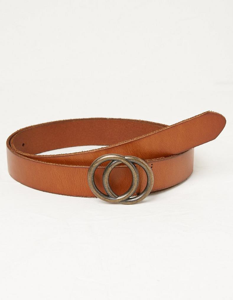 Leather Circle Belt
