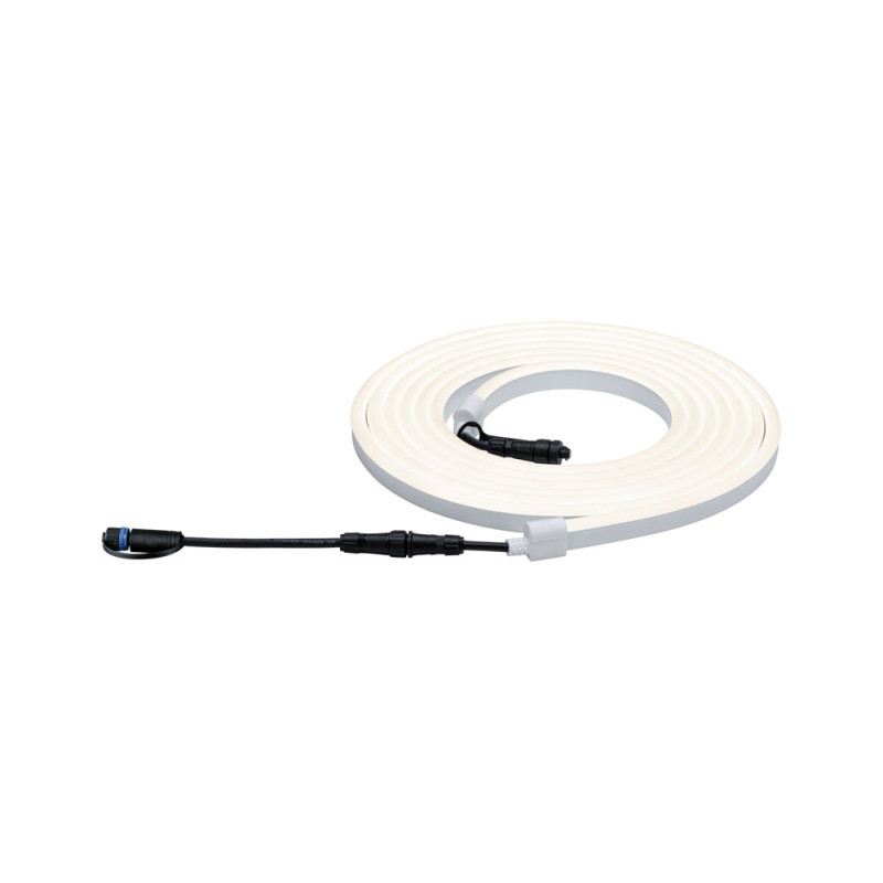 Ruban LED extérieur Plug & Shine blanc chaud 1,4 W 5 m PAULMANN