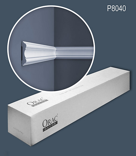 Orac Decor P8040 LUXXUS 1 carton complet 10 Corniches Moulures Cimaises