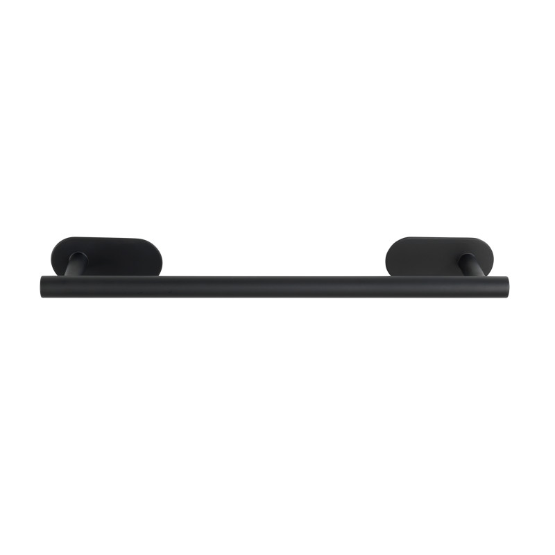 Porte-serviette Turbo-Loc Orea Uno noir mat 40 cm WENKO