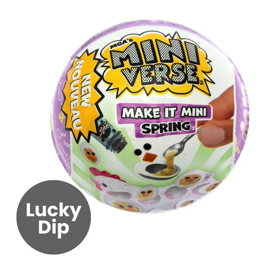 Assorted MGA’s Miniverse Make It Mini Spring Collectible