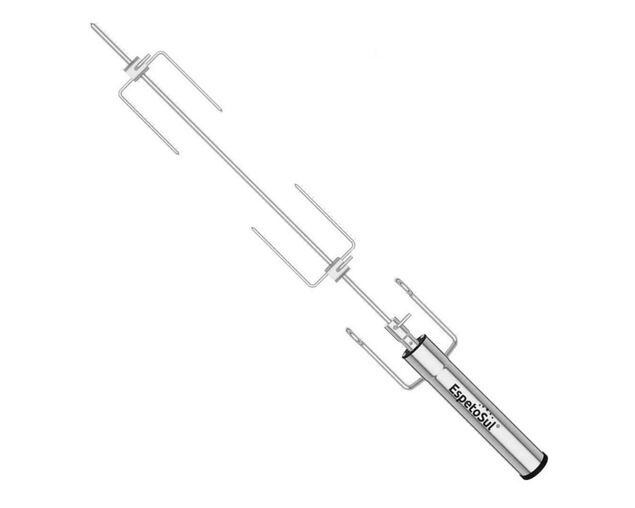 EspetoSul 2 Prong Stainless Steel Short Rotisserie Claws