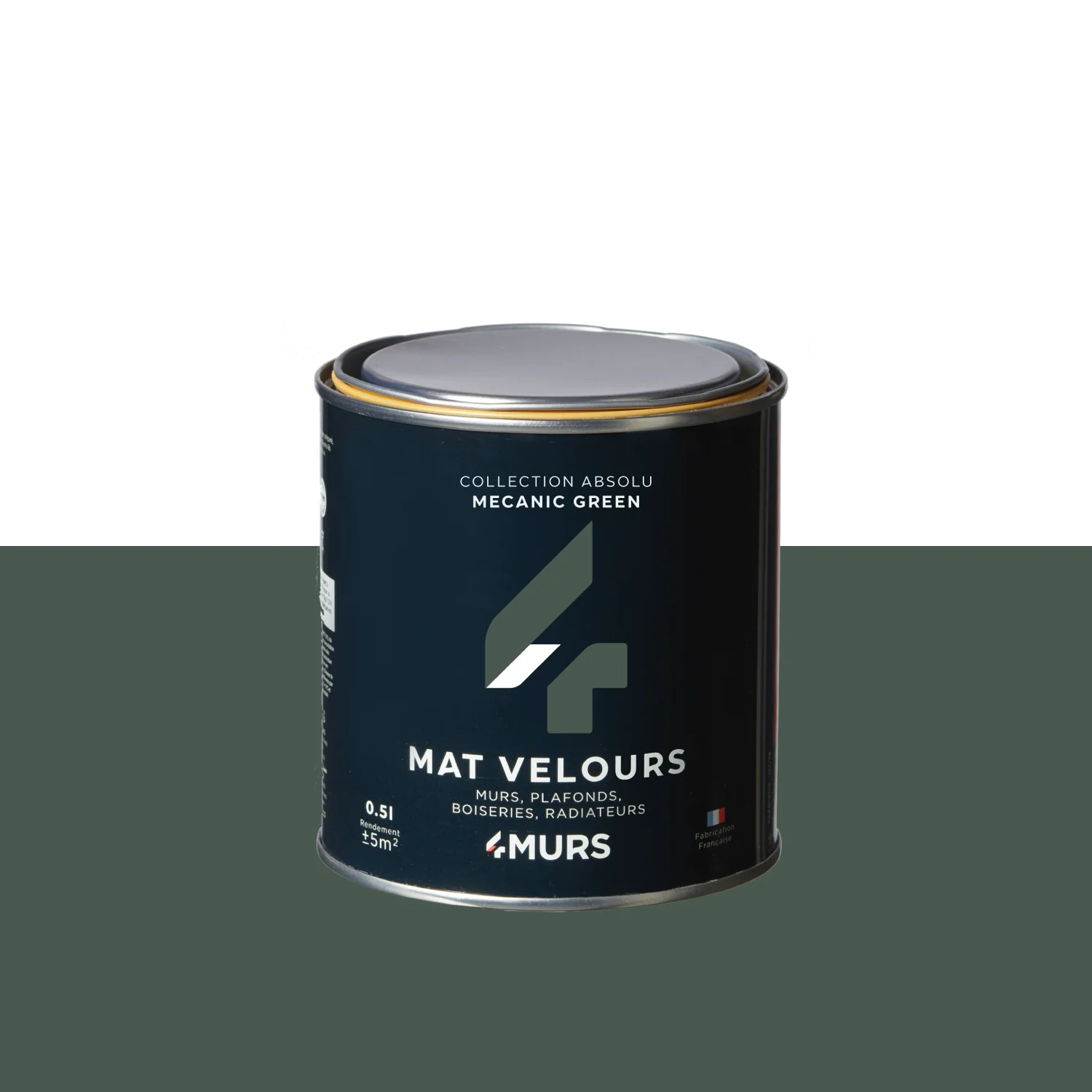 Absolu Peinture Peinture mecanic green Mat 0,5 L
