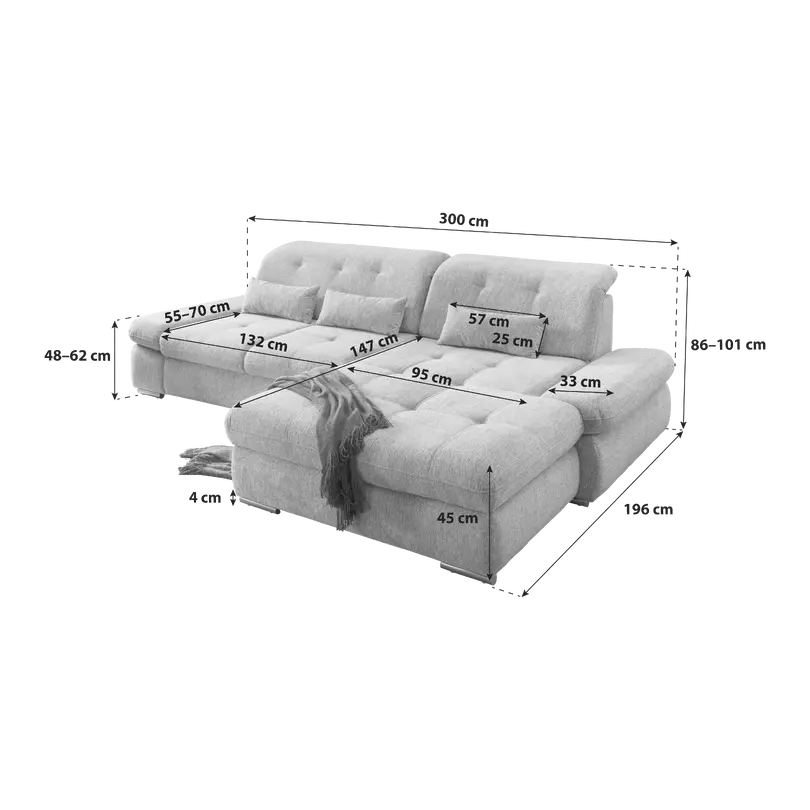Ecksofa Dalida