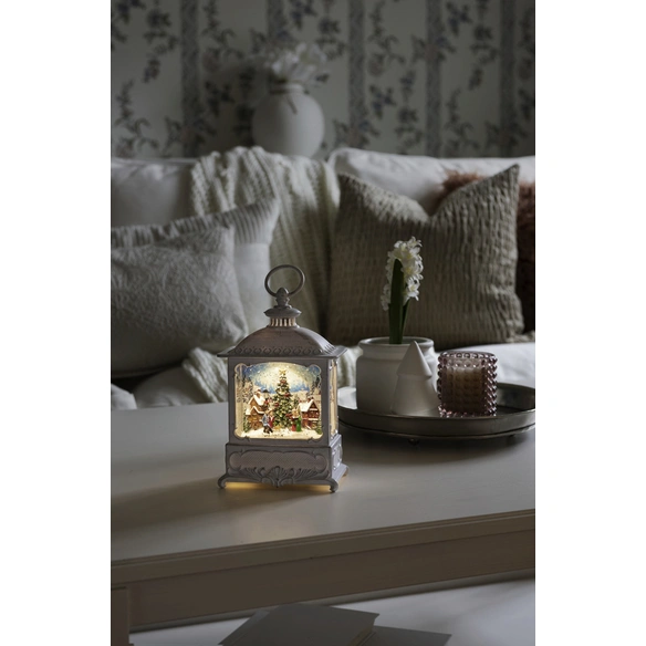 LED-Wasserlaterne, Kunststoff, BxHxL: 8,5 x 25 x 13,5 cm, inkl. Leuchtmittel