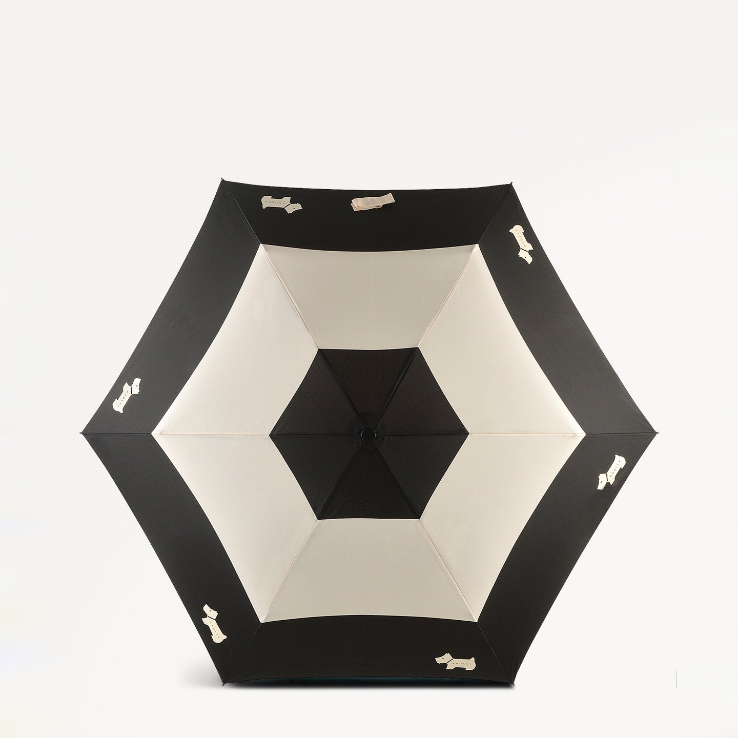 Bishops Lane - Stripe Responsible Handbag Umbrella - OUE10001