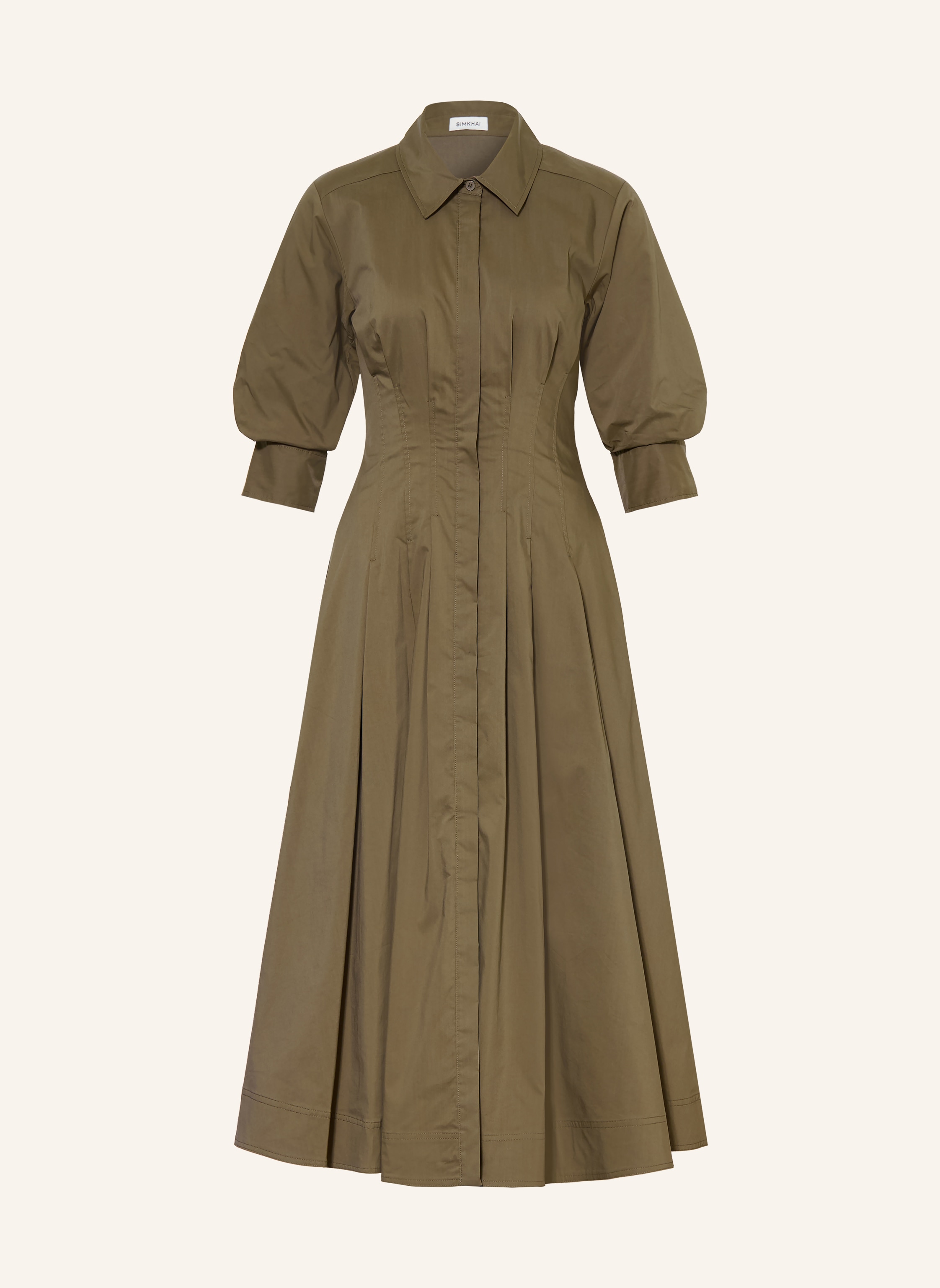 SIMKHAI Hemdblusenkleid JAZZ mit 3/4-Arm