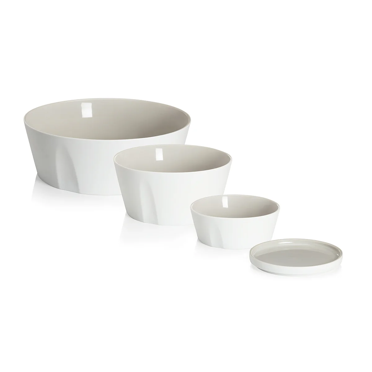 Coffret bol droit et assiette 18 cm