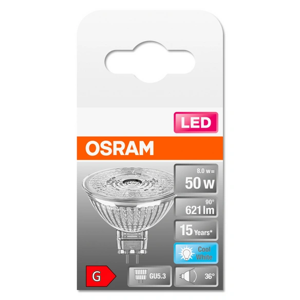 LED-Lampe »LED STAR MR16 12 V«, 8 W, 12 V