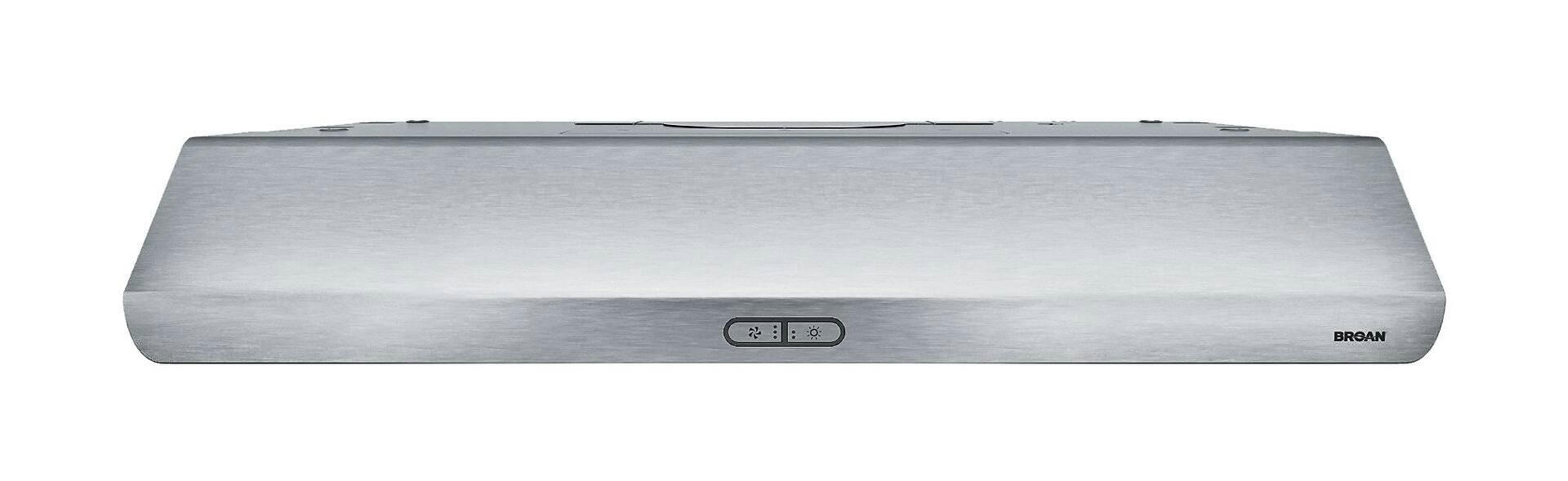 Broan BKSH130SS SAHALE Series Stainless Steel Under Cabinet Range Hood with LED Lights, 30-in