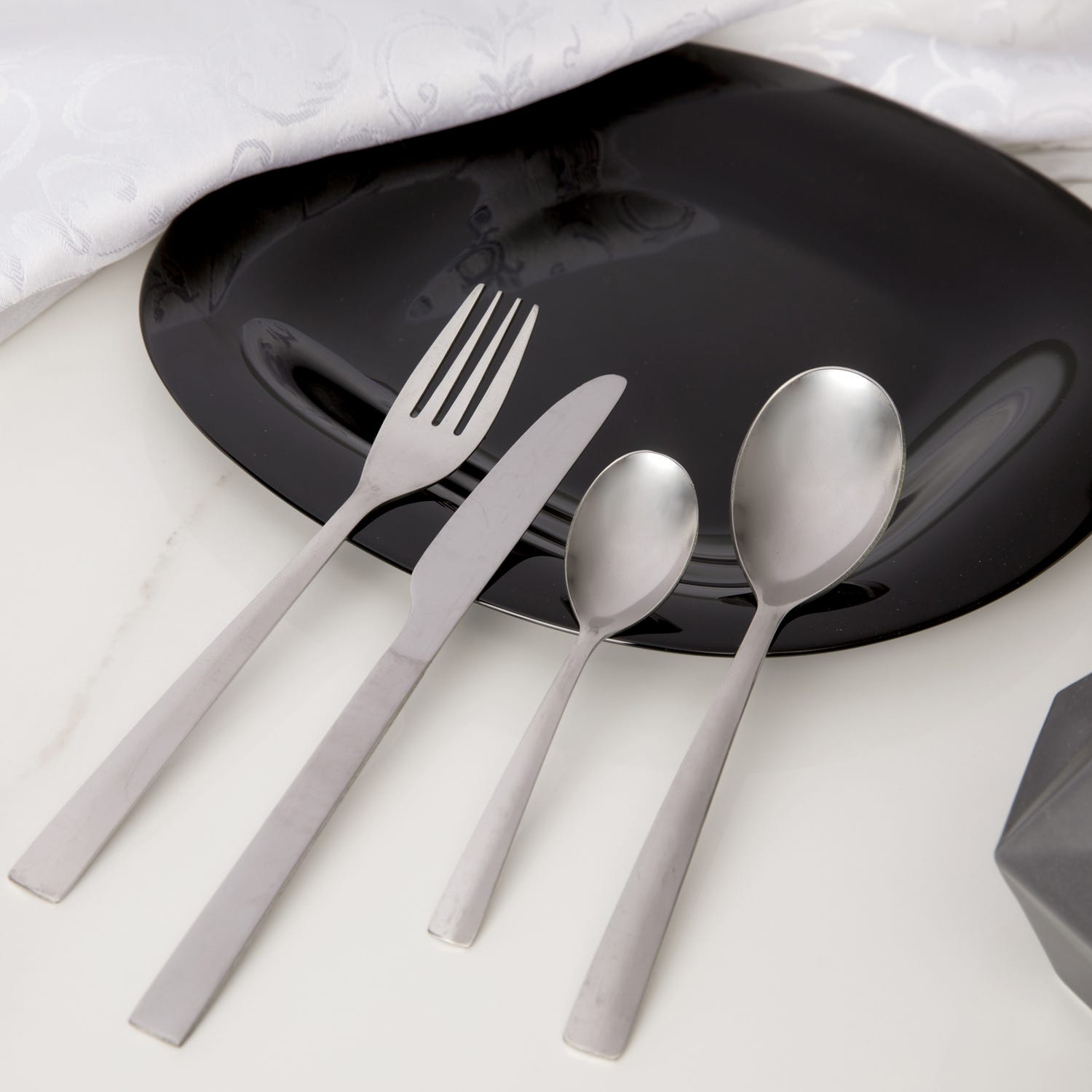 Set 24 posate in acciaio inox