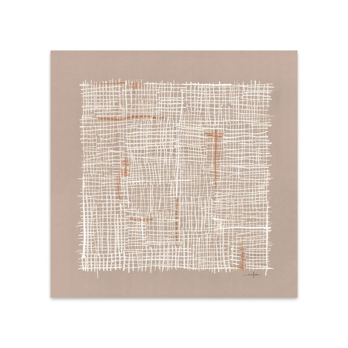 The Poster Club - Net No. 5 von Ana Frois, 50 x 50 cm