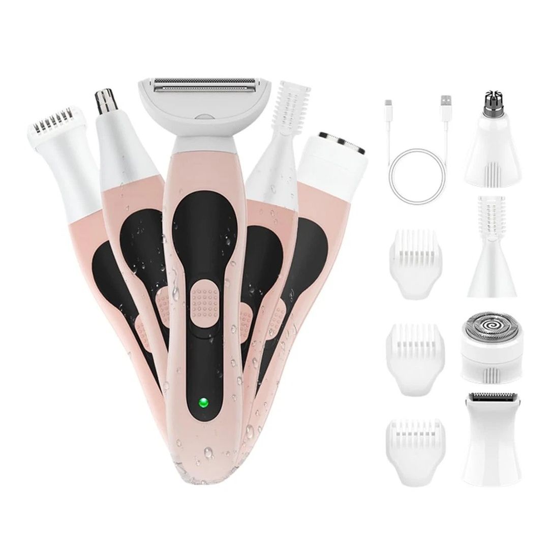 SPETLEK 5 IN 1 Cordless Electric Women Shaver Hair Arm