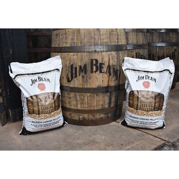 Ol' Hick Cooking Pellets Jim Beam Bourbon Barrel BBQ Grilling Pellets (3 Pack) - 20