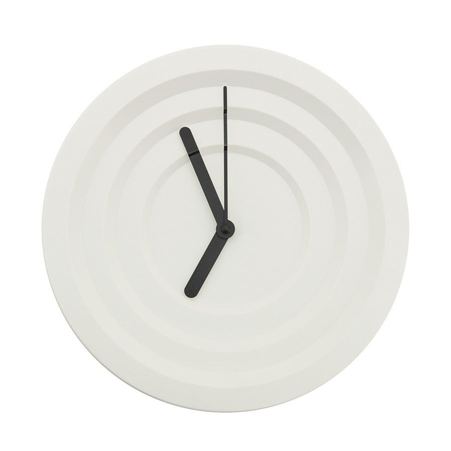 FurniLux Wandklok - wit - 30x30x5 cm