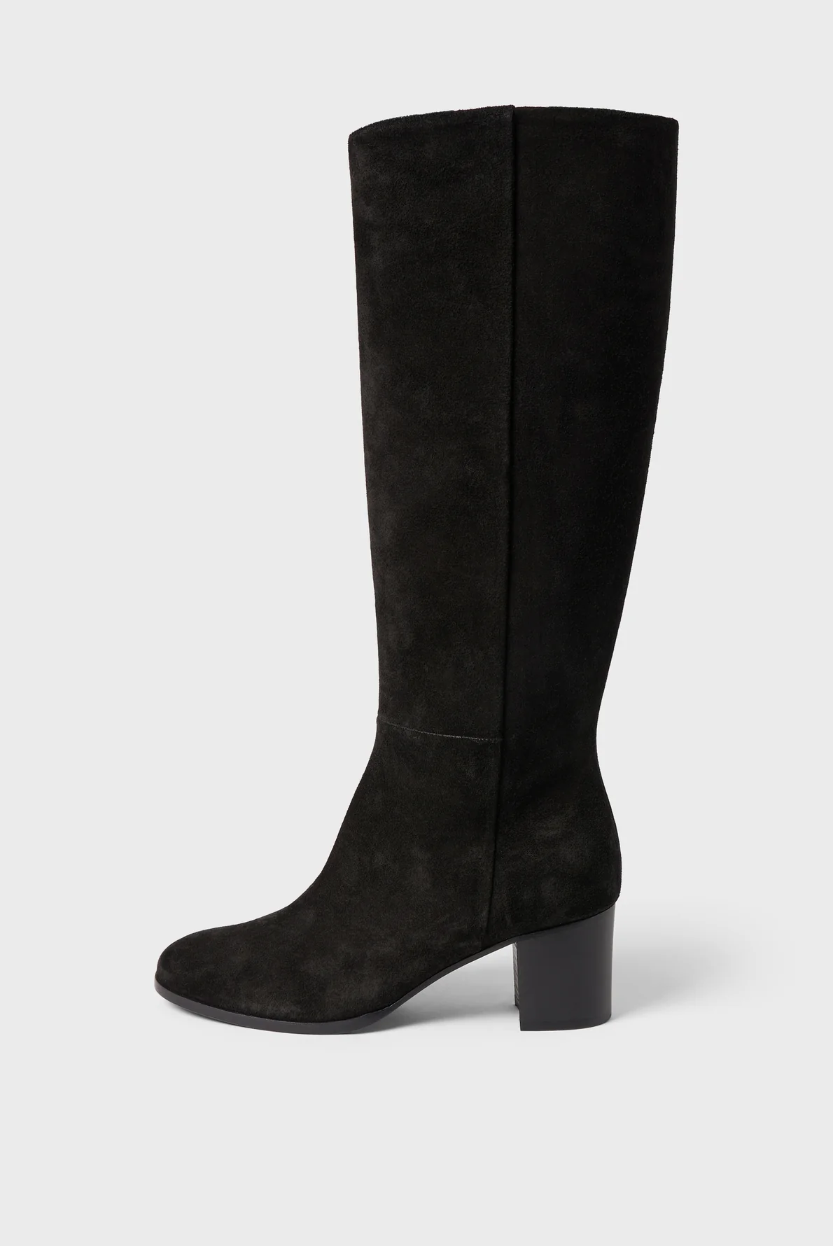 Bottes en cuir velours - LIZZIE