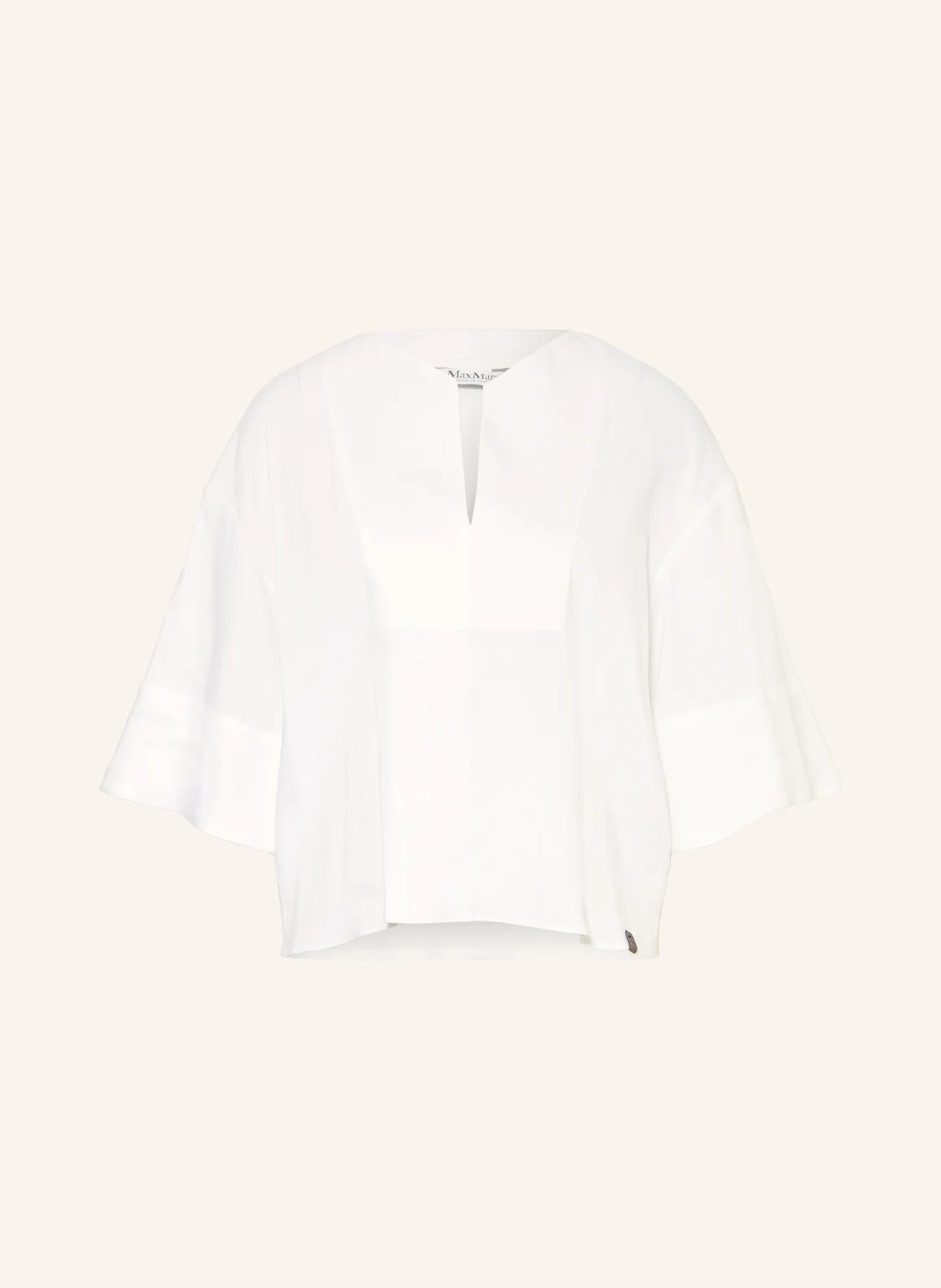Max Mara Blusenshirt SOSPIRO mit Leinen und 3/4-Arm