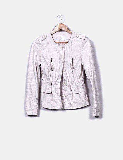 Camaïeu Suede nude jacket