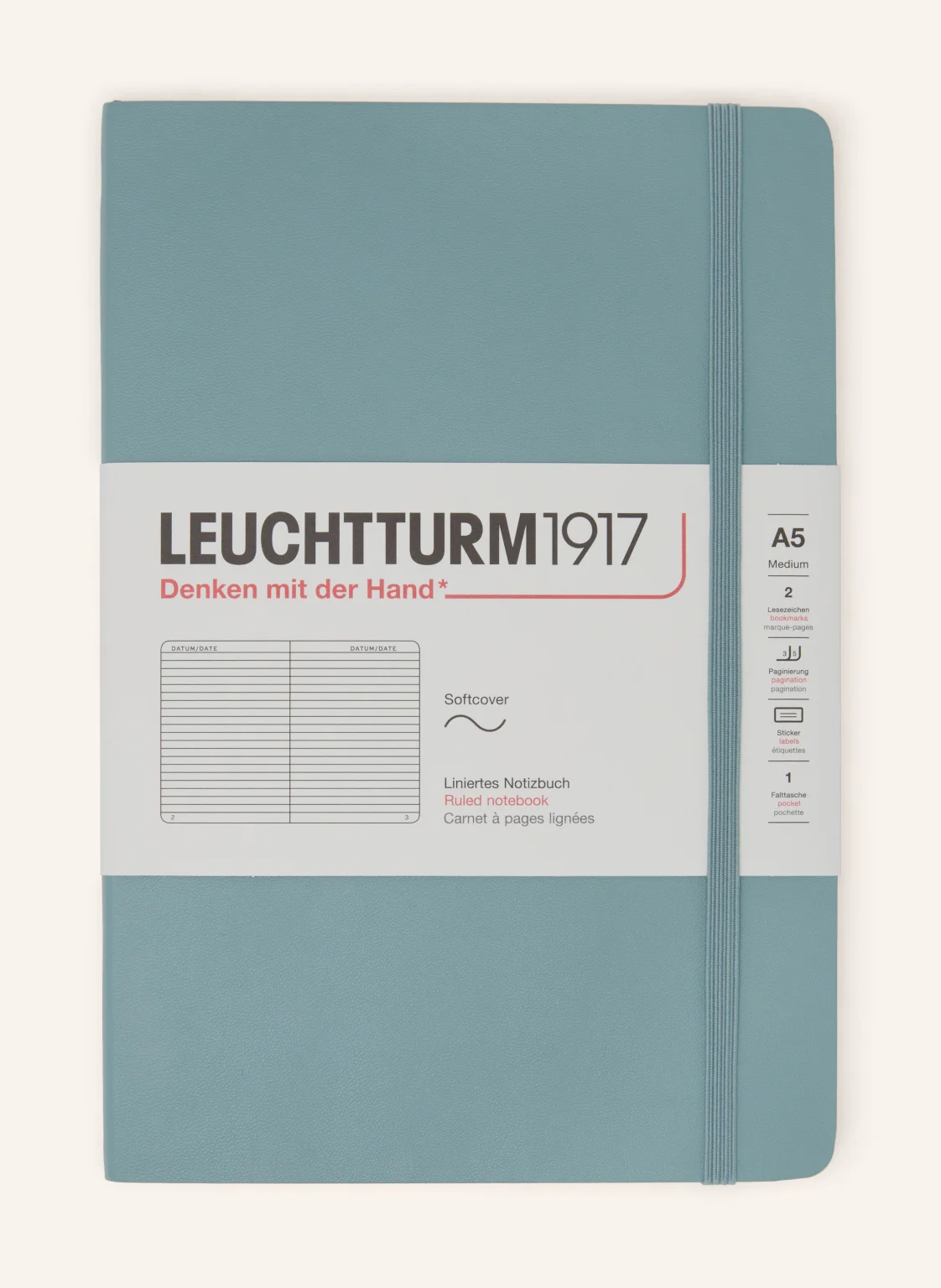 LEUCHTTURM1917 Notizbuch MEDIUM SOFTCOVER