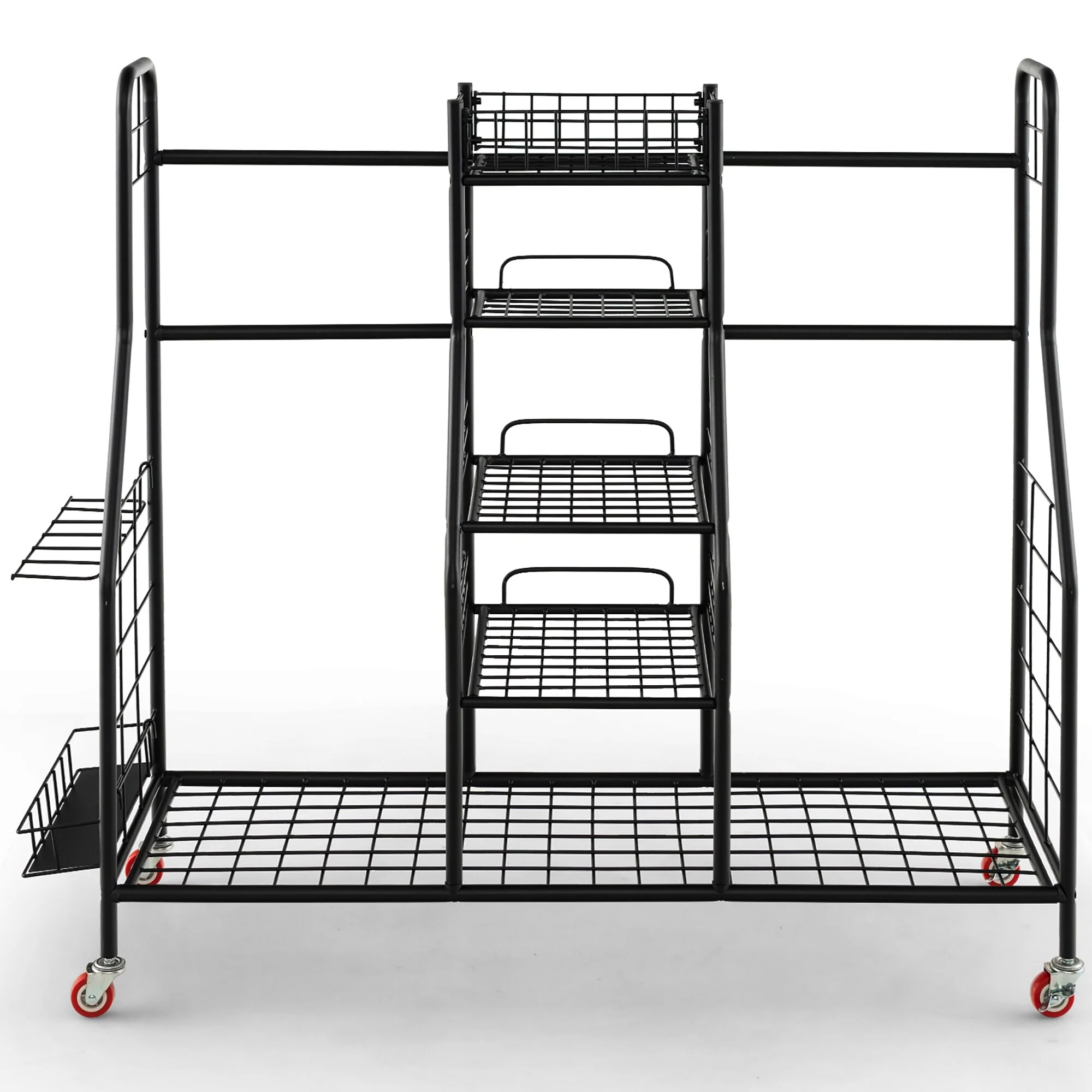 Gymax Extra Large Golf Bag Storage Organizer for Garage Fits 2 Golf