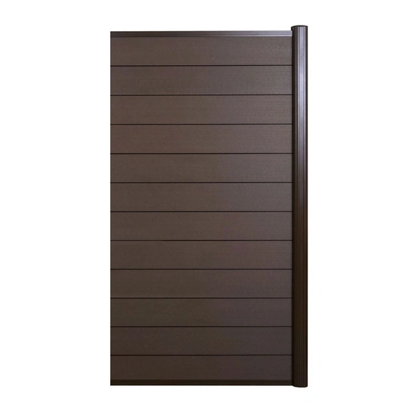 WPC-Sichtschutz »MVG-HA018«, Erweiterungselement schmal, 0,95 m