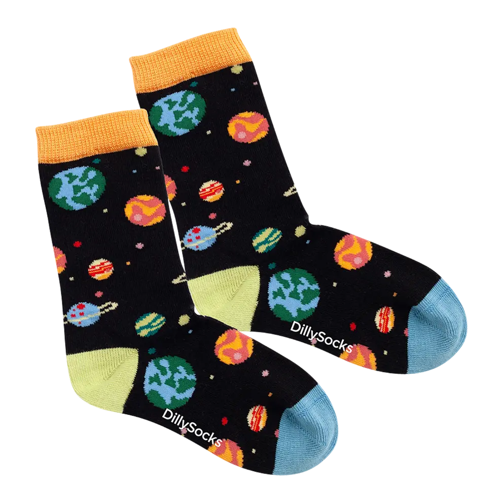 Kindersocken Outer Space
