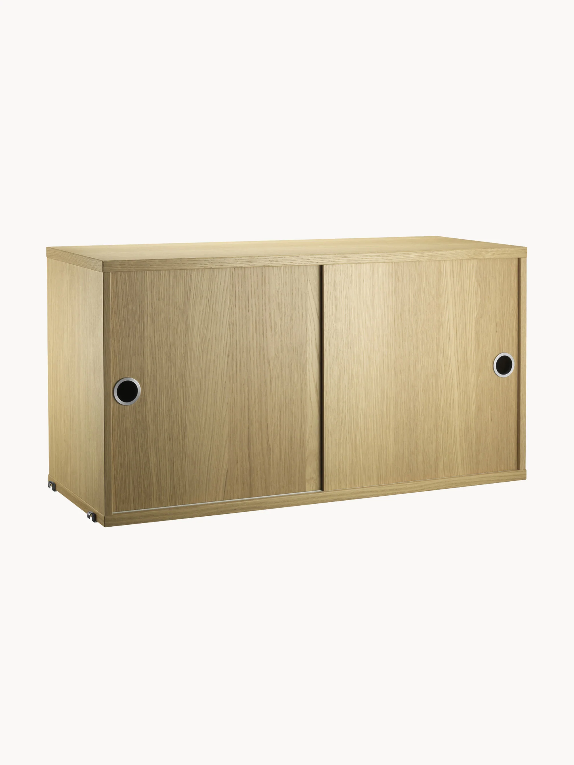 Schrankelement String System mit Schiebetüren, B 78 x T 30 cm