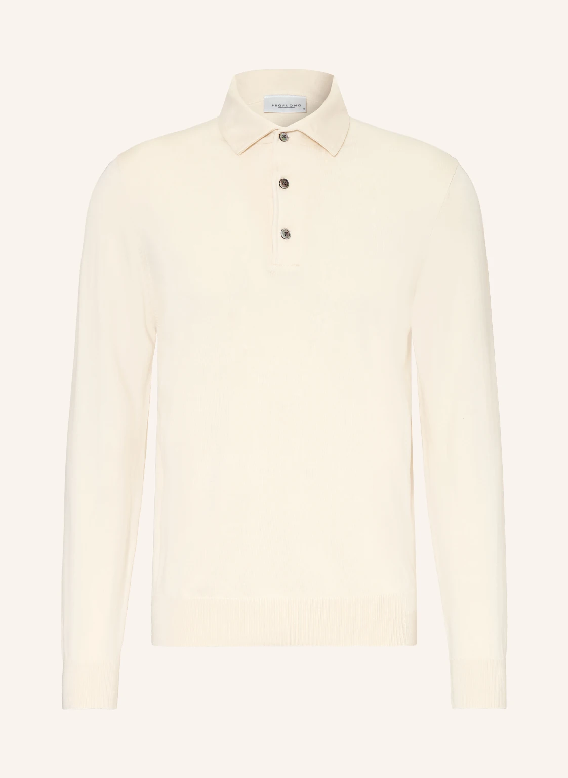 PROFUOMO Strick-Poloshirt