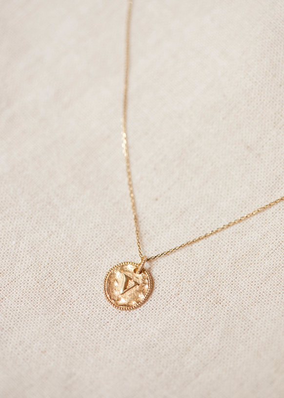 Sara Pendant 9-carat gold - Letters Q to Z