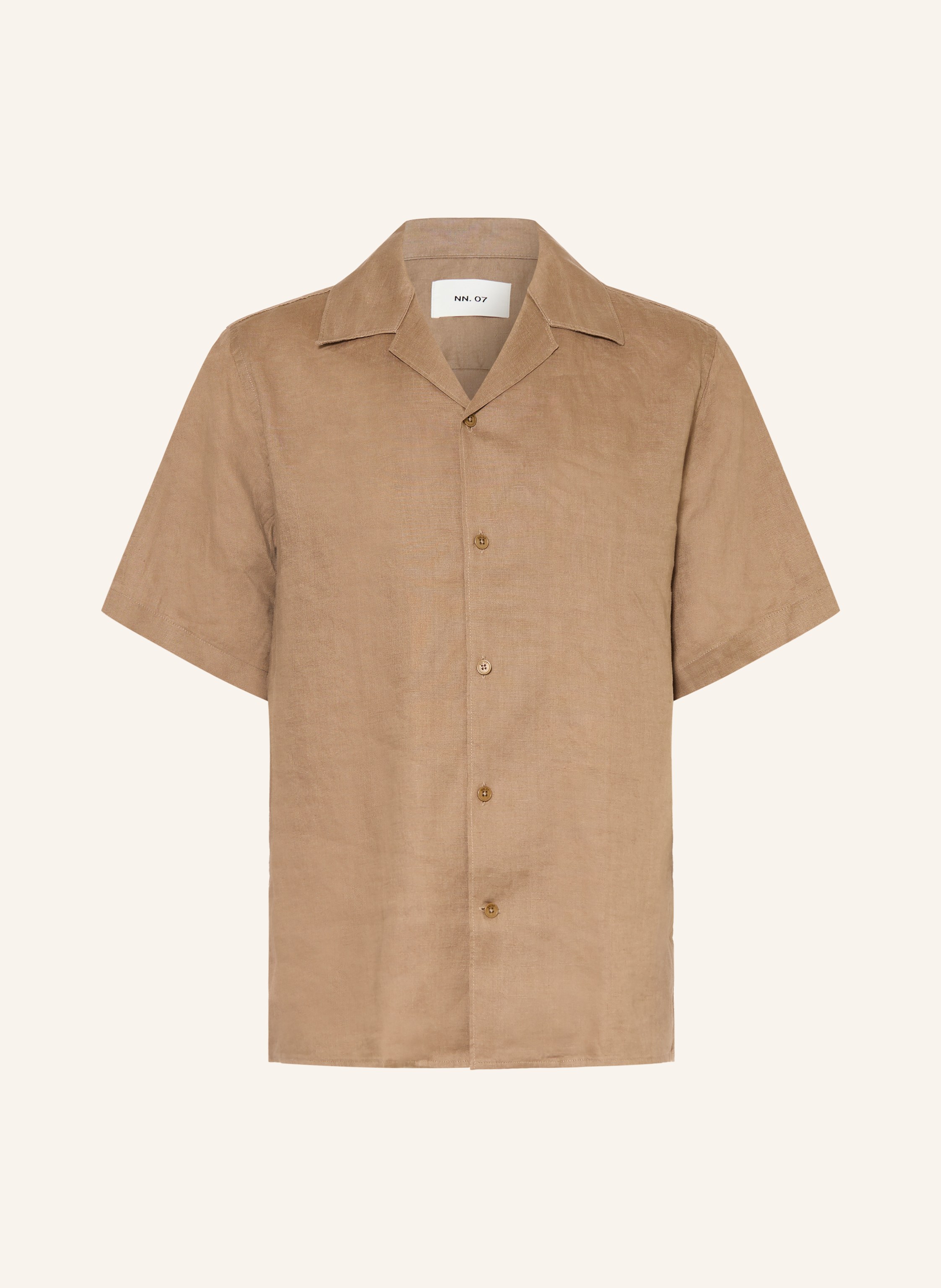 NN.07 Resorthemd JULIO Comfort Fit aus Leinen
