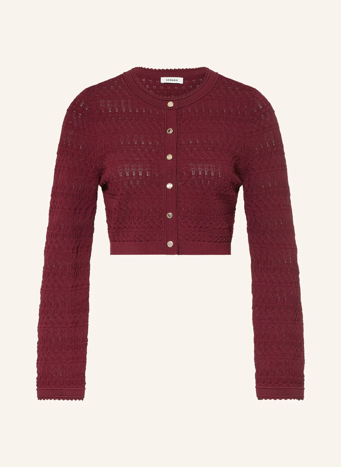 SANDRO Strickjacke