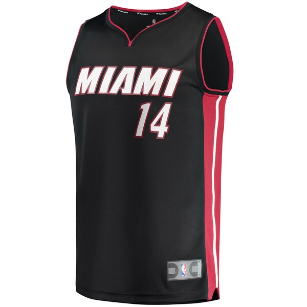 Tyler Herro Miami Heat  Fast Break Replica Jersey - Icon Edition - Black