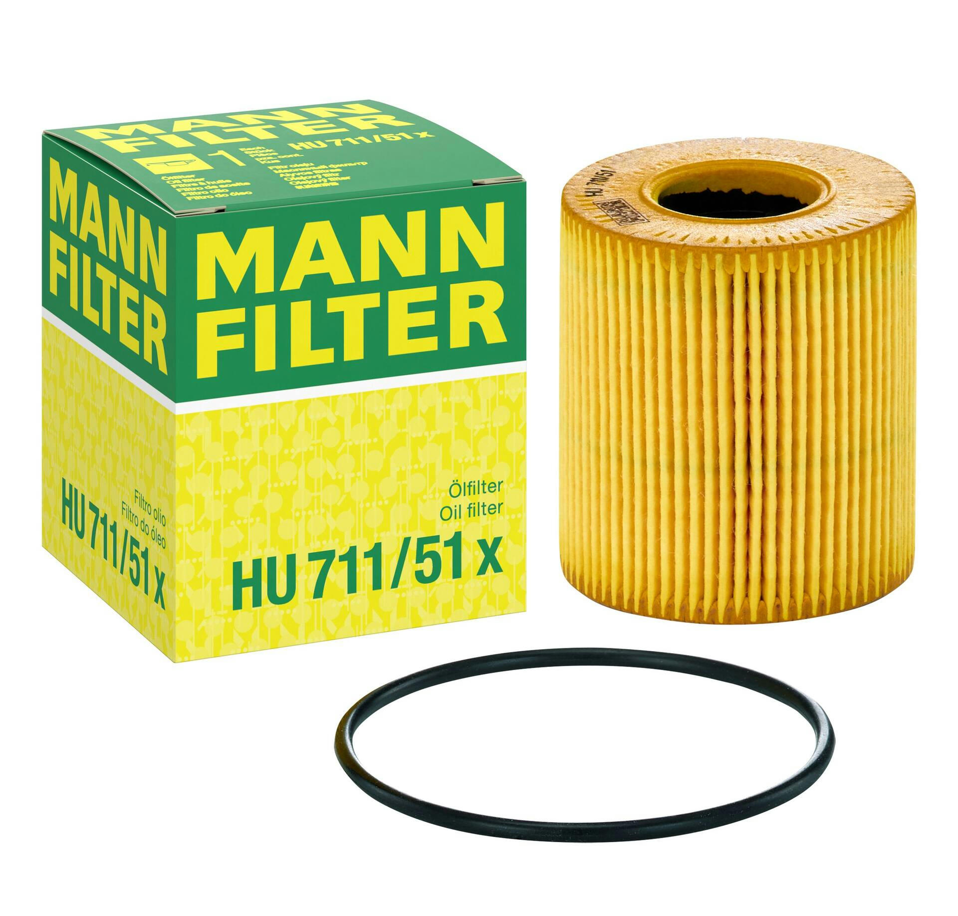 MANN-FILTER HU 711/51 X Cartridge Oil Filter