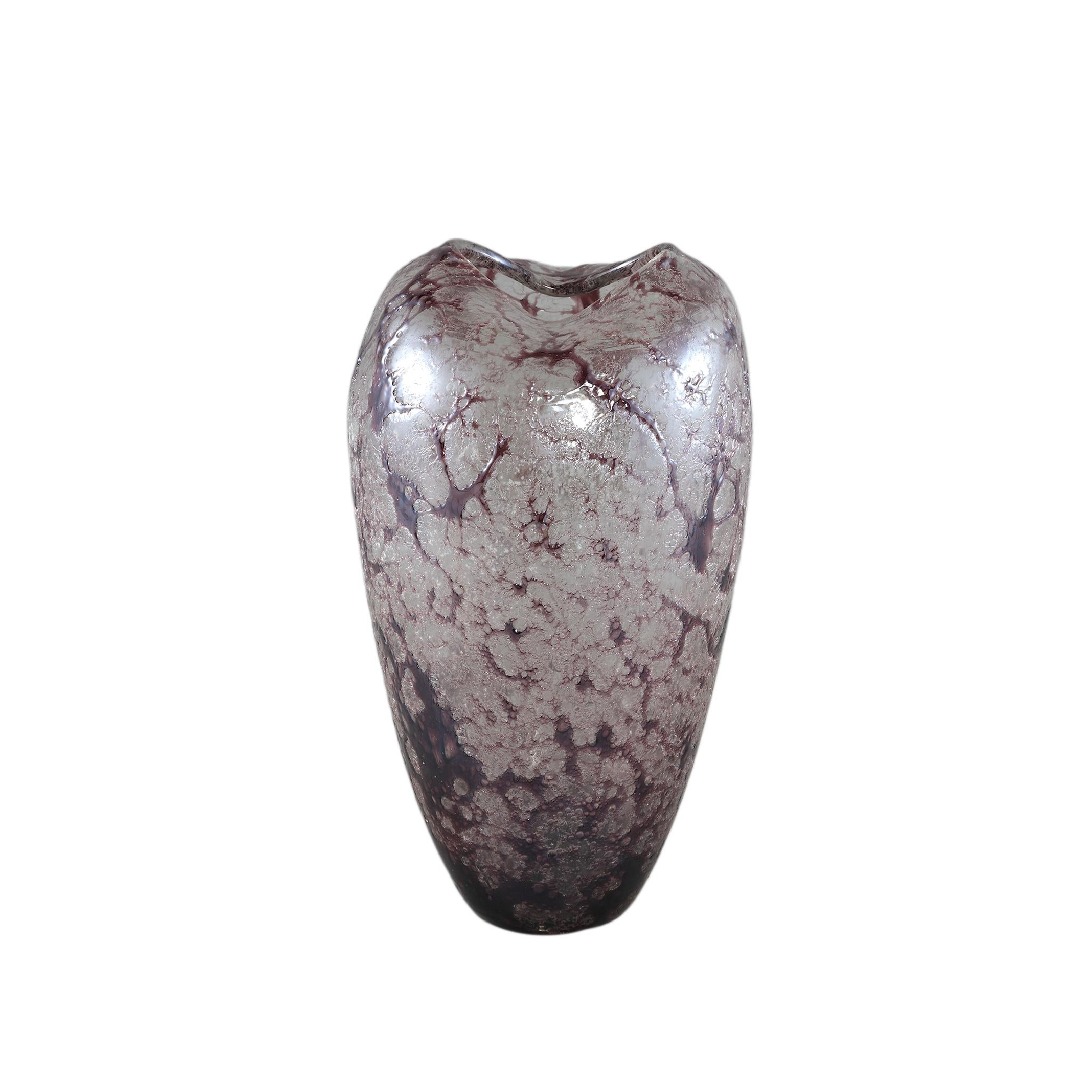 PTMD vaas Michellee - paars - 16x16x30cm