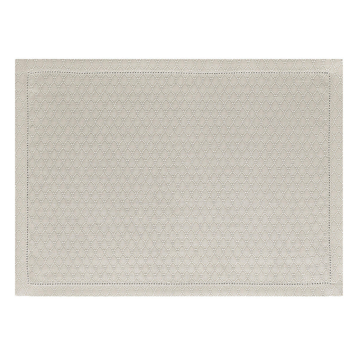 PORTOFINO GÉO - Set de table en lin sabbia 50 x 36