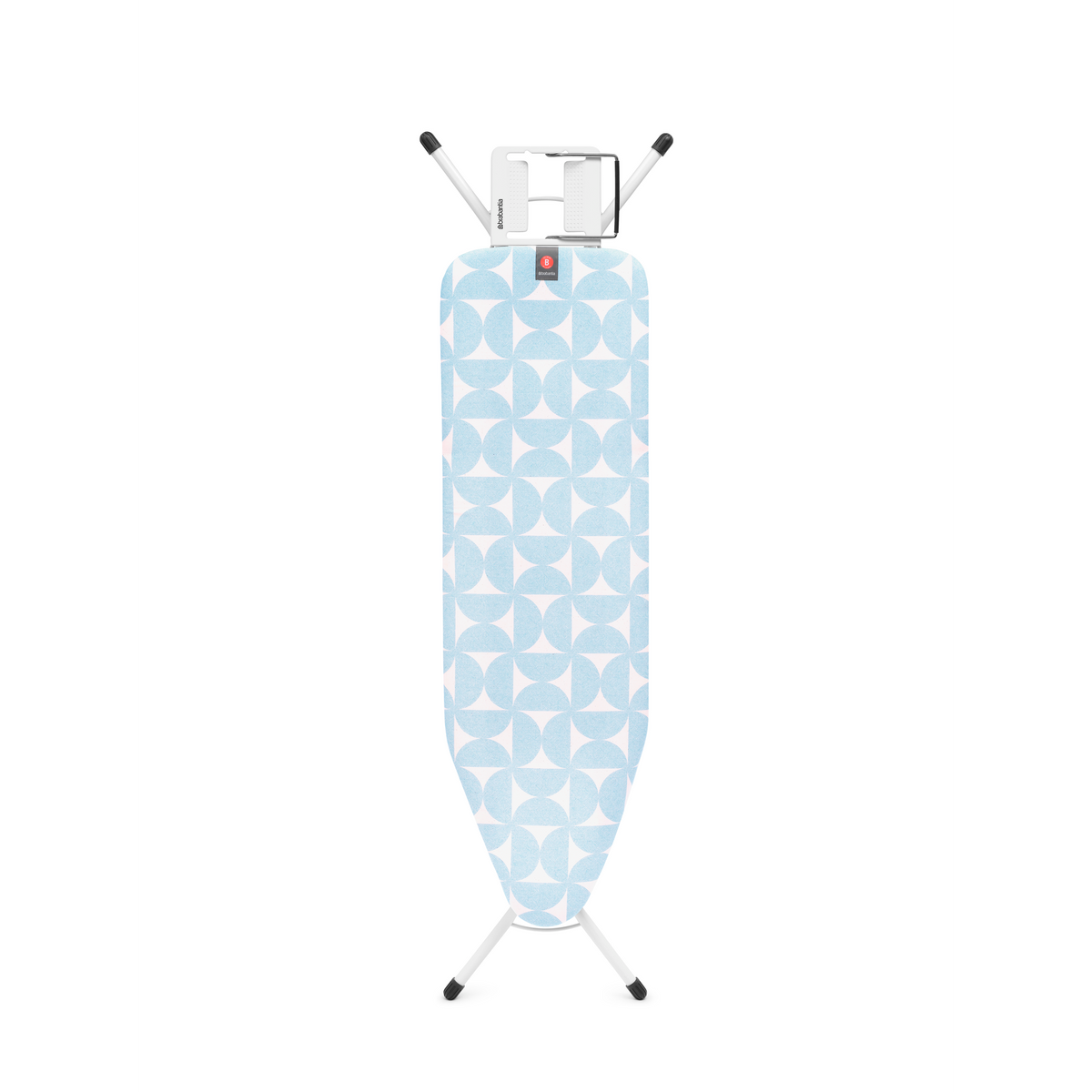 Brabantia Strijkplank B, 124x38 cm, strijkerhouder - Fresh Breeze