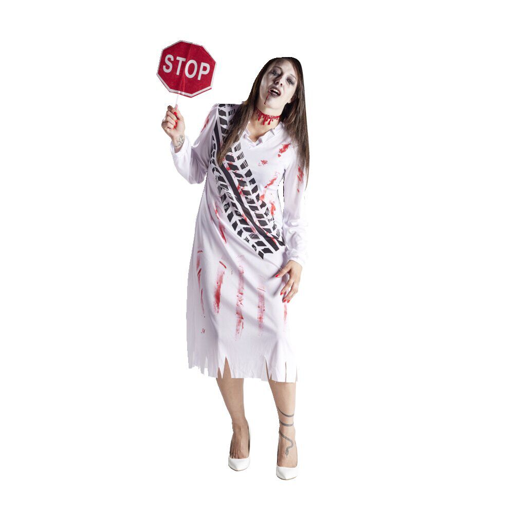 Déguisement femme stop Halloween taille M