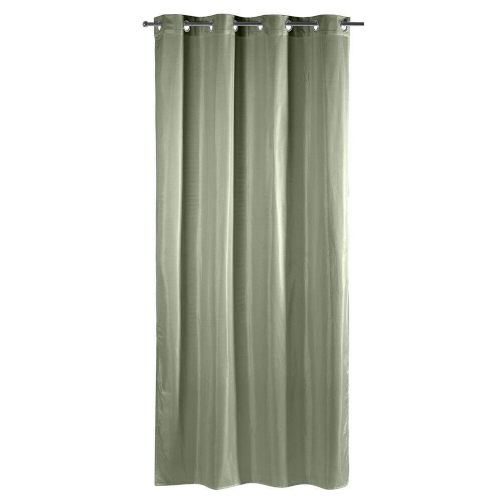 Voilage thermique à oeillets 135x240cm isolation et protection anti-UV (4 modèles)