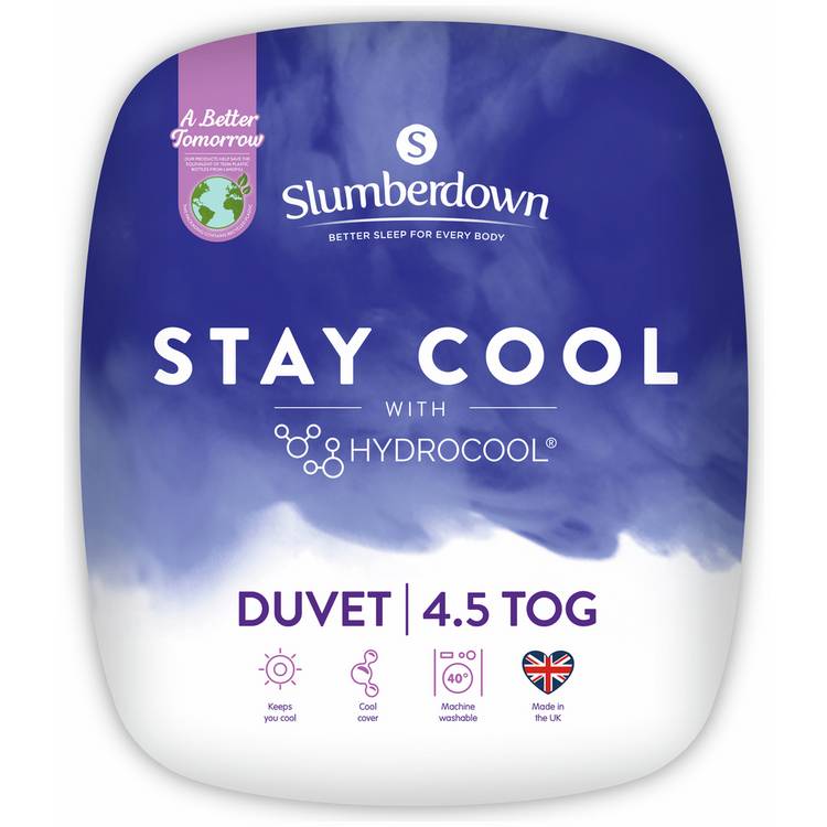 Slumberdown Stay Cool 4.5 Tog Duvet - Single