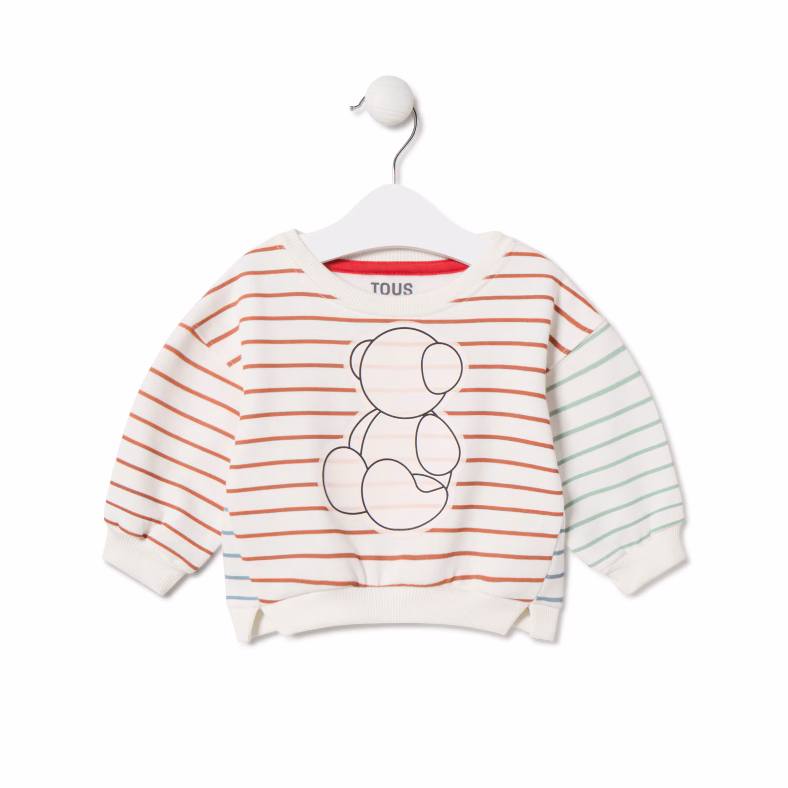 Sudadera a rayas con Bold Bear Casual único