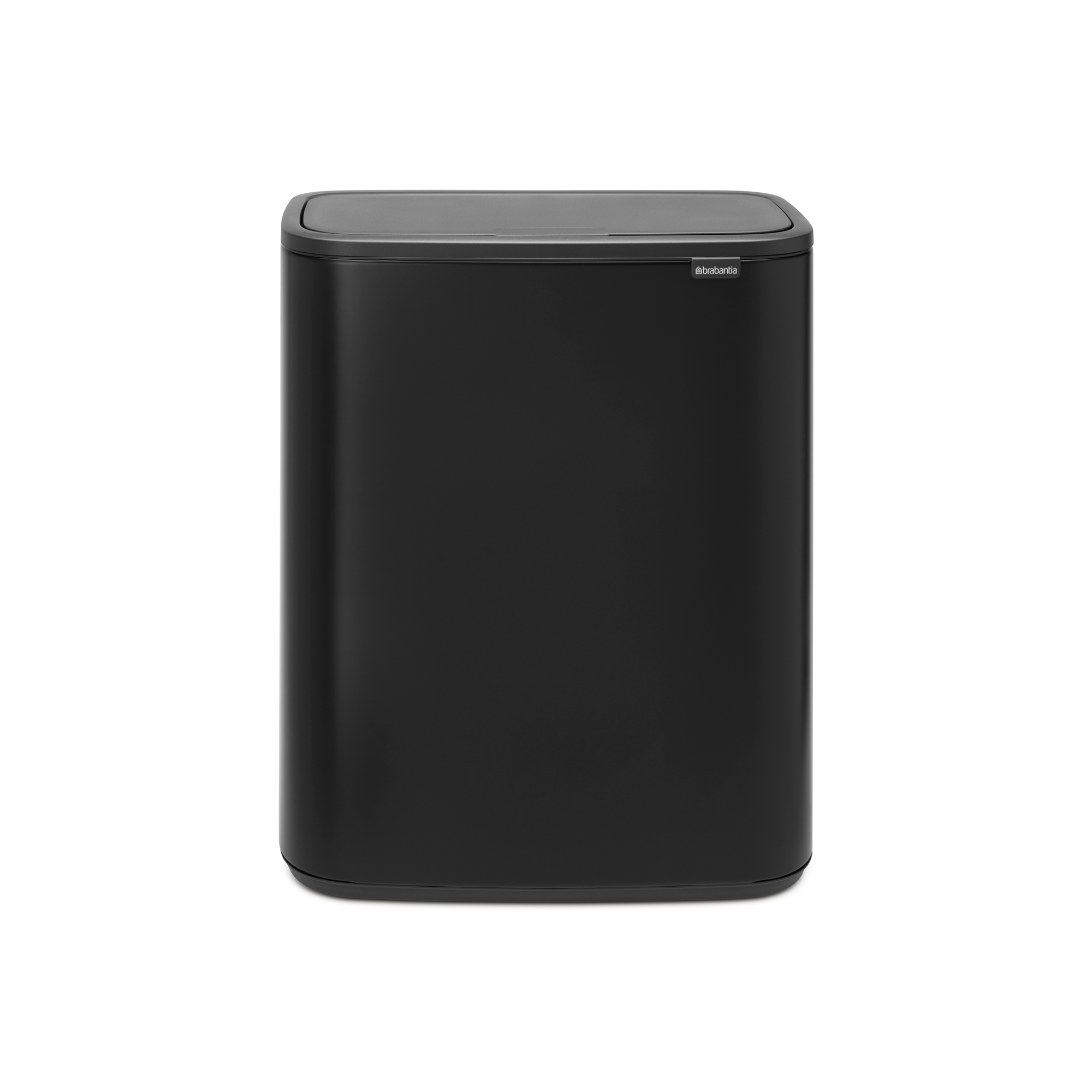 Brabantia Bo Touch Bin, met 2 binnenemmers, 2 x 30 liter - Matt Black