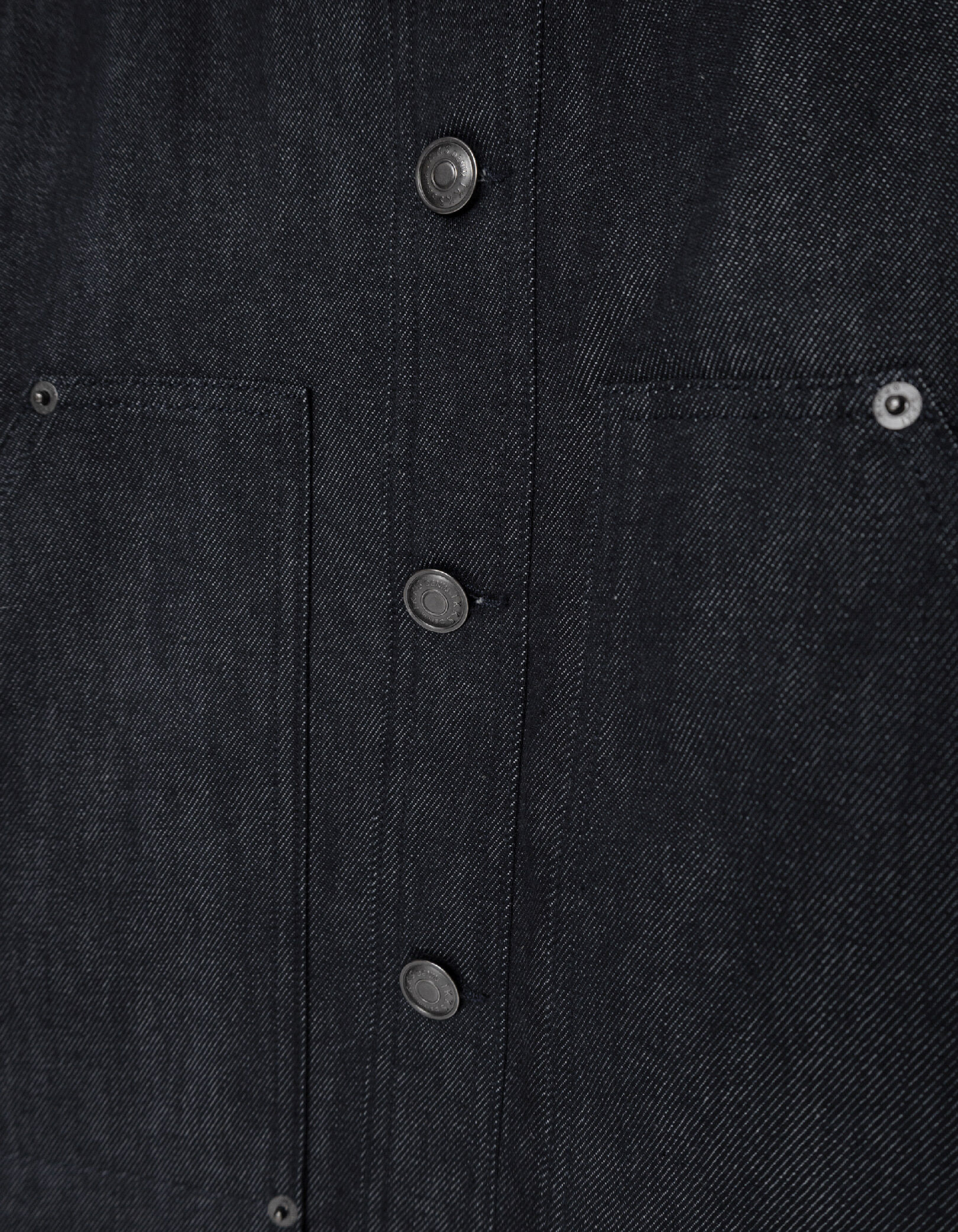 Veste en jean brut esprit worker Homme